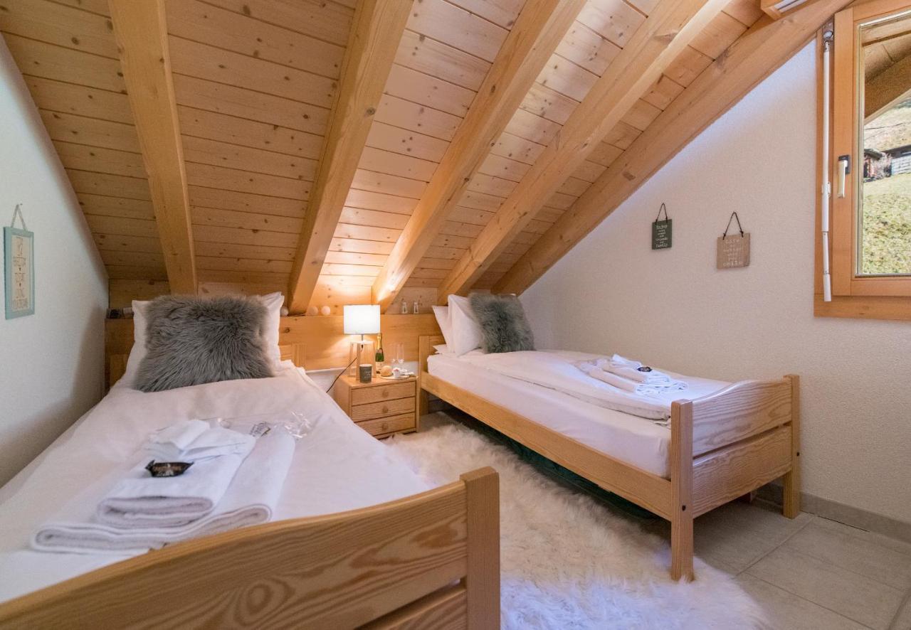 Chalet Rose Penthouse Wengen Ngoại thất bức ảnh